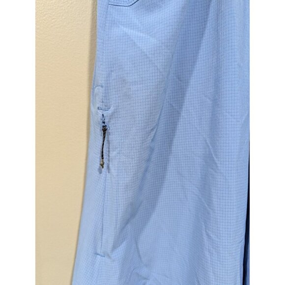 Title Nine Dress Blue Sleeveless Zip Athletic Pockets Lightweight Hiking Tank XS - Picture 13 of 16